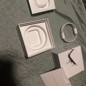 White Charging Cable and Adapter
